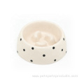 Pet Feeding Bowl Dog Luxury Ceramic Pet Bowl